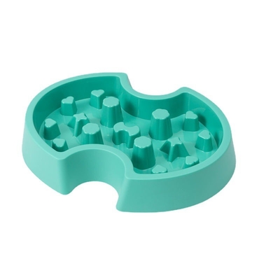 Silicone Single Slow Food Bowl Anti Choking For Teddy Golden Cat